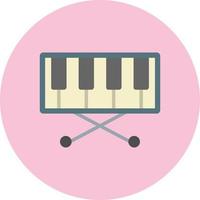 piano tangentbord vektor ikon