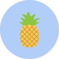 Ananas-Vektorsymbol vektor