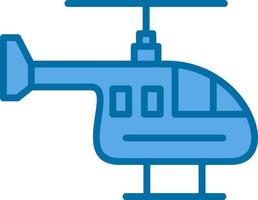 Hubschrauber-Vektor-Icon-Design vektor