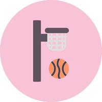 Basketball-Vektor-Symbol vektor