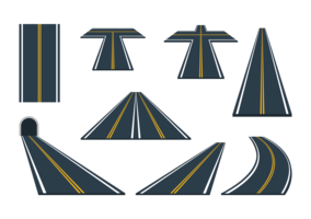 Autobahnvektoren vektor
