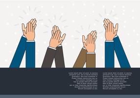 Hands Clapping Vector