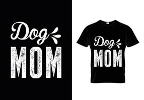 hund t-shirt design. tassdesign för hundälskare. säger - min hund tycker att jag är fantastisk. vektor