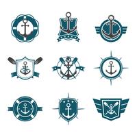 Gebühr Navy Seal Abzeichen Sammlung vektor