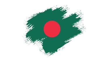 Bangladesch-Grunge-Textur-Flag vektor