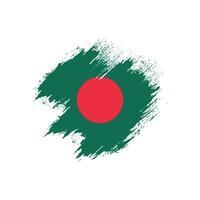 bangladesh grunge flagga vektor