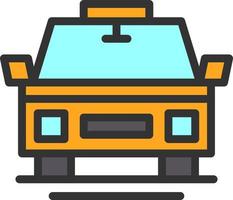 Taxi-Vektor-Icon-Design vektor