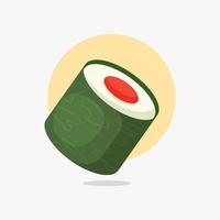 sushi ikon tecknad serie stil illustration vektor