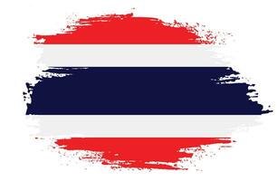 professioneller farbstreifen thailand flaggenvektor vektor