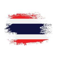 buntes abstraktes thailand-flaggendesign vektor