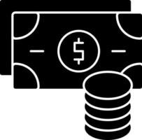 Geld-Vektor-Icon-Design vektor