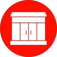 Storefront-Vektor-Icon-Design vektor