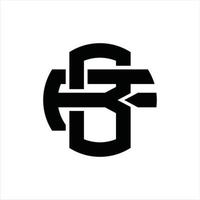 bf-Logo-Monogramm-Design-Vorlage vektor