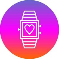 Smartwatch-Vektor-Icon-Design vektor