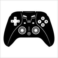 Gaming-Controller oder Gamepad-Flachsymbol für Gaming-Apps und Websites kostenloser Download von Vektordateien vektor