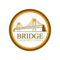 Bridge-Logo-Icon-Design und Business-Symbol vektor