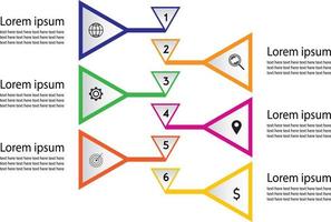 neumorphe Infografik-Elemente Vektor-Design-Vorlage. kann für Schritte, Optionen, Geschäftsprozesse, Workflows, Diagramme, Flussdiagrammkonzepte, Zeitachsen, Marketingsymbole und Infografiken verwendet werden. vektor