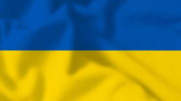 ukrainische nationalflagge vektor