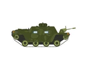 Moderne Militärfahrzeugillustration, geeignet für Spielressourcen, Symbole, Infografiken und andere militärische Grafikzwecke vektor