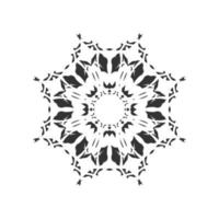 mandala. etniska dekorativa element. handritad bakgrund. islam, arabiska, indiska, ottomanska motiv. vektor