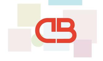 alfabetet bokstäver initialer monogram logotyp db, bd, d och b vektor