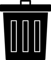 Trash-Vektor-Icon-Design vektor