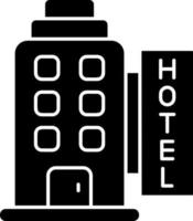 Hotel-Vektor-Icon-Design vektor