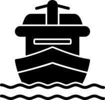 Yacht-Vektor-Icon-Design vektor