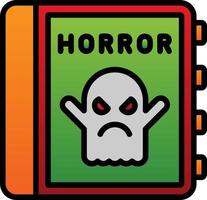 Horror-Vektor-Icon-Design vektor