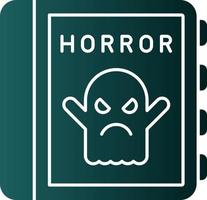 Horror-Vektor-Icon-Design vektor