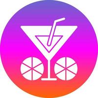 Cocktail-Vektor-Icon-Design vektor