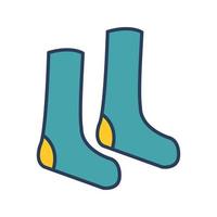 Socken-Vektor-Symbol vektor