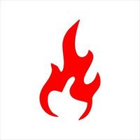 Feuerset-Logo. Vektorset von Feuersilhouetten mit verschiedenen Formen brennender Kohlen. Feuervektorpaket vektor