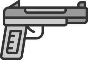 pistol vektor ikon design