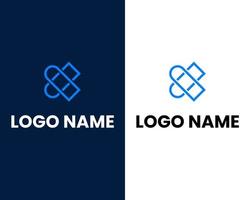 Buchstabe k Herz-Logo-Symbol-Design-Vorlagen-Elemente vektor