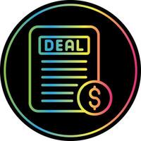 Business-Deal-Vektor-Icon-Design vektor