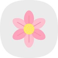 Kirschblüten-Vektor-Icon-Design vektor