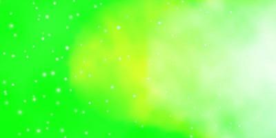 hellgrüne Textur mit schönen Sternen. vektor