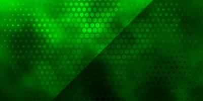 ljusgrön bakgrund med cirklar. vektor