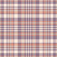 tartan eller pläd pastell Färg mönster. vektor