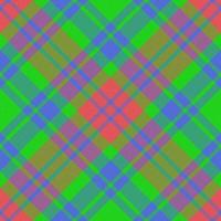 Kariertes Textil. Tartan-Hintergrundvektor. Muster nahtlose Stoffstruktur. vektor