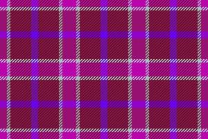 Tartan nahtloser Stoff. Muster überprüfen Textur. Vektor Hintergrund kariertes Textil.