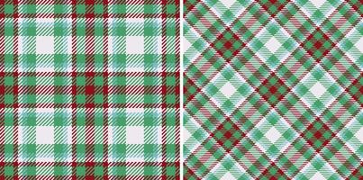 pläd tyg kolla upp. vektor sömlös tartan. textil- bakgrund textur mönster.