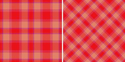 tyg tartan textil. textur vektor kolla upp. pläd sömlös mönster bakgrund.