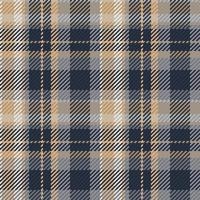 Nahtloses Muster aus schottischem Tartan-Plaid. wiederholbarer hintergrund mit karierter stoffstruktur. Vektorhintergrund gestreifter Textildruck. vektor