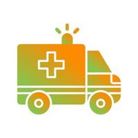 Krankenwagen-Vektor-Symbol vektor