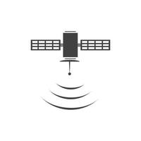 Satellitensymbol, Übertragungsvektorillustration vektor