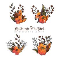 Autumn Leaves Collection zur Herbstsaison vektor