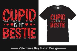 Happy Valentine's Day T-Shirt Design, Vektor, Grafik, Typografie Pro-Vektor vektor