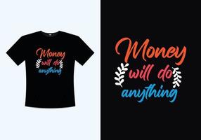 kreatives denken moderne typografie inspirierende beschriftung zitiert t-shirt design geeignet für druckvektorvorlagendesign vektor